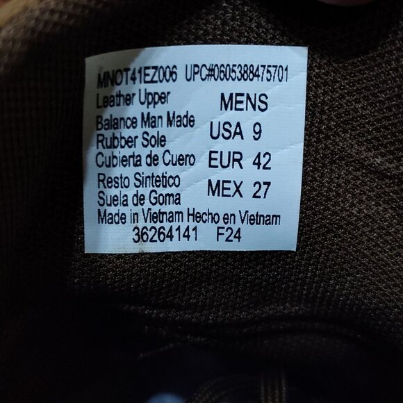 Ozark Trail Range Mountain Leather Boots Men's Size 9 Genuine Leather Upper NIB - Picture 9 of 12